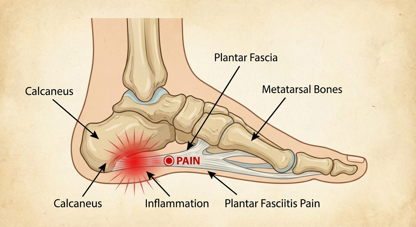 Best Plantar Fasciitis Stretches: infographic image for The 10 Best Plantar Fasciitis Stretches (Step-by-Step)