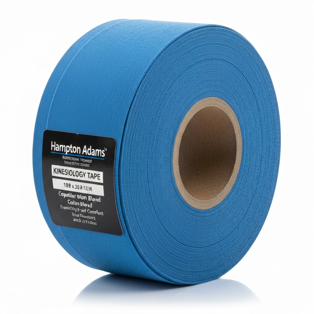 Hampton Adams kinesiology tape for plantar fasciitis — bulk value roll with strong cotton adhesive