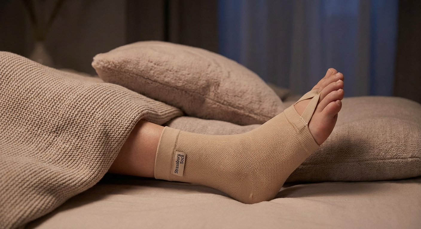 Strassburg Sock night splint for plantar fasciitis