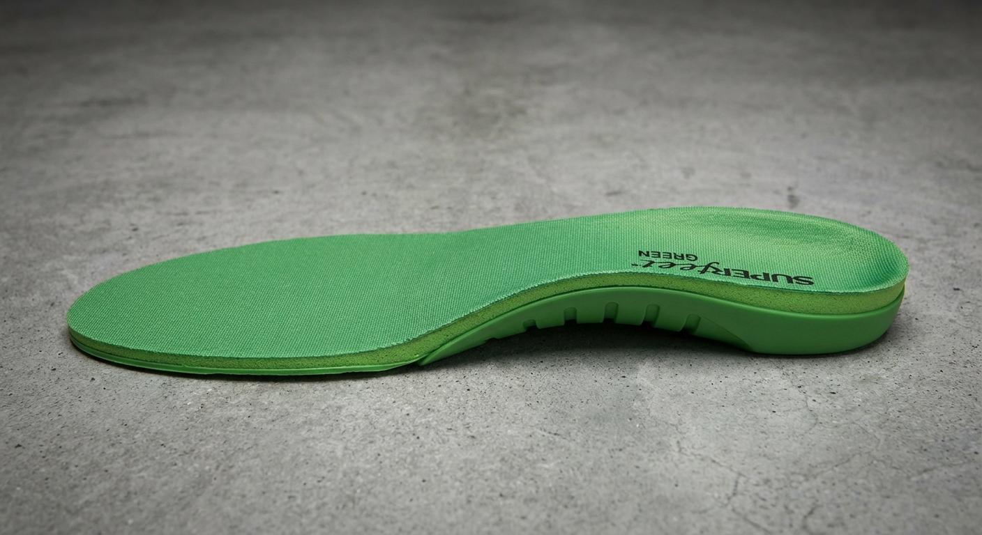 Superfeet GREEN insoles for plantar fasciitis arch support