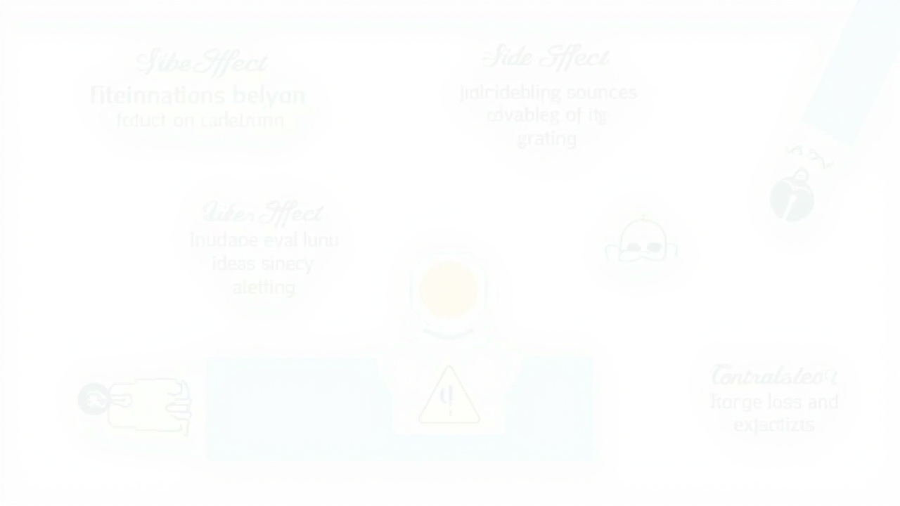 Safety information showing common side effects and important contraindications for shockwave therapy