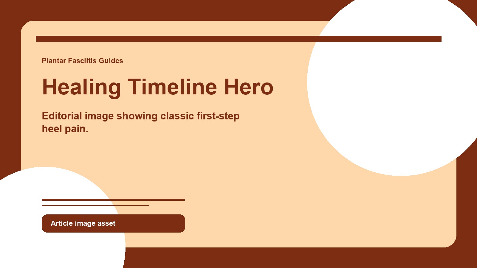 First-step heel pain in the morning